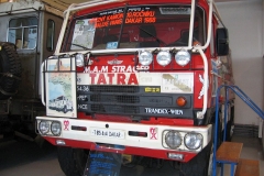 Vítězná Tatra z r. 1988 v kopřivnickém muzeu